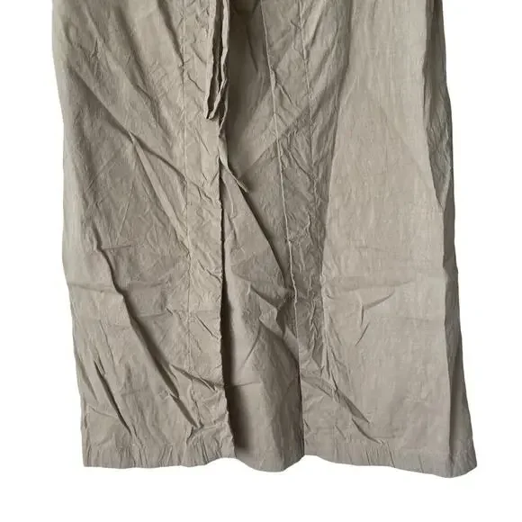 Theory Keshelle Back Lace Up Dress in Beige Size 6 - Picture 6 of 9